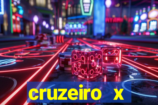 cruzeiro x corinthians palpite